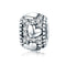 925 Sterling Silver Shiny Heart Beads For Diy Bracelets & Necklaces