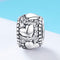 925 Sterling Silver Shiny Heart Beads For Diy Bracelets & Necklaces