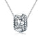 925 Sterling Silver Shiny Heart Beads For Diy Bracelets & Necklaces