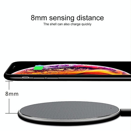 10W Non Slip Smart Cooling Wireless Charger