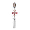 925 Sterling Silver Chinese Knot Pendant For Diy Bracelets & Necklaces