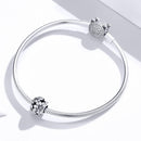 925 Sterling Silver Daisy Beads For Diy Bracelets & Necklaces