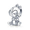 925 Sterling Silver Squirrel Charm For Diy Bracelets & Necklaces