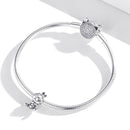 925 Sterling Silver Squirrel Charm For Diy Bracelets & Necklaces