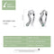 925 Sterling Silver Snake Ear Buckle Earrings For Women