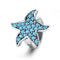 925 Sterling Silver Starfish Beaded Bracelet Diy Beads