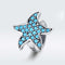 925 Sterling Silver Starfish Beaded Bracelet Diy Beads
