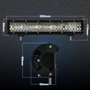 15 Inch 75W 7500Lm 6000K Led Strip Working Refit Off - Road Vehicle Lamp Roof Strip Light