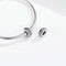 925 Sterling Silver Boho Feather Beads For Diy Bracelets