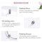 925 Sterling Silver Boho Feather Beads For Diy Bracelets