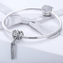 925 Sterling Silver Love Heart Beads