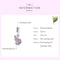 925 Sterling Silver Perfume Bottle Pendant For Diy Bracelets & Necklaces