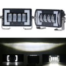 4.76 Inch 24W Dc 12 - 24V 1800Lm Ip67 Car Work Lights / Front Bumper Lights / Roof Lights With Holder