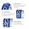 925 Sterling Silver Blue Star Beaded Bracelet Charms
