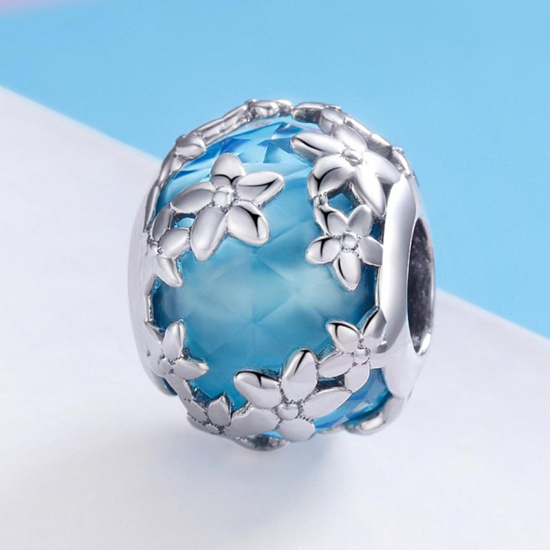 925 Sterling Silver Daisy Bead Diy Accessories