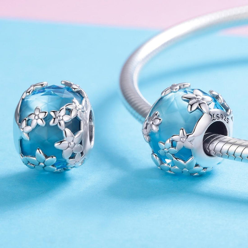 925 Sterling Silver Daisy Bead Diy Accessories