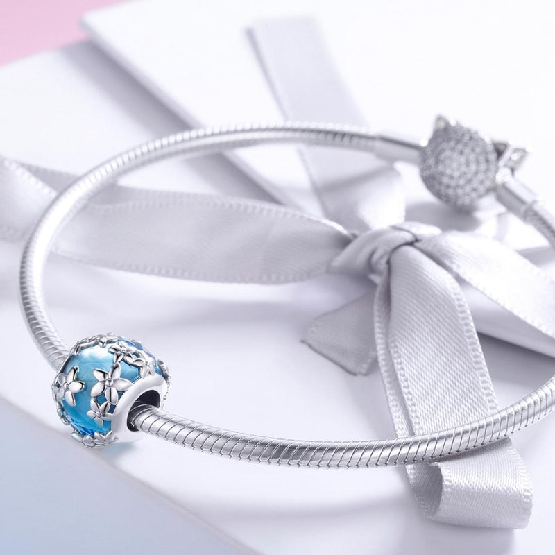 925 Sterling Silver Daisy Bead Diy Accessories