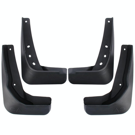 4 Pcs Car Auto Semi-Rigid Pvc Splash Flaps Fender Guard For Audi A3 Sedan 2014