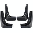 4 Pcs Car Auto Semi-Rigid Pvc Splash Flaps Fender Guard For Audi A3 Sedan 2014