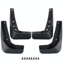 4 Pcs Car Auto Semi-Rigid Pvc Splash Flaps Fender Guard For Audi A3 Sedan 2014