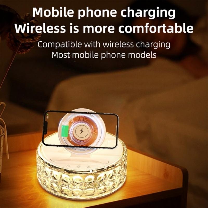 Wireless Charger Dock With Night Light