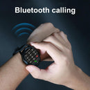 1.3 Inch Heart Rate / Blood Pressure / Blood Oxygen Monitoring Watch - Black Steel