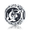 925 Sterling Silver 26 English Letter Beads For Diy Bracelets & Necklaces Style - G