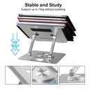 Adjustable Laptop Stand - Portable Aluminum 360 Degree Rotation