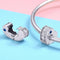 925 Sterling Silver Heart Buckle Beads For Diy Bracelets & Necklaces