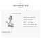 925 Sterling Silver Glass Pendant For Diy Bracelets & Necklaces