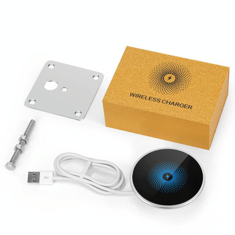 15W Ultra Thin Desktop Wireless Charger Embedded