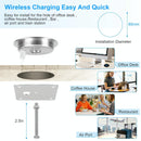 15W Ultra Thin Desktop Wireless Charger Embedded