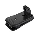 360 Degree Rotating Backpack Mount for Gopro Insta360 Dji Action Cameras