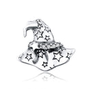 925 Sterling Silver Witch Hat Beads For Diy Bracelets & Necklaces