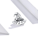 925 Sterling Silver Witch Hat Beads For Diy Bracelets & Necklaces