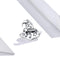 925 Sterling Silver Witch Hat Beads For Diy Bracelets & Necklaces