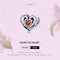 925 Sterling Silver Diy Heart Beads For Bracelets & Necklaces