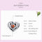 925 Sterling Silver Diy Heart Beads For Bracelets & Necklaces