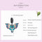 925 Sterling Silver Artistic Butterfly Pendant For Diy Bracelets & Necklaces