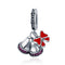 925 Sterling Silver Christmas Wind Chime Pendant