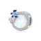 925 Sterling Silver Spring Butterfly Beads For Diy Bracelets & Necklaces