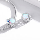 925 Sterling Silver Spring Butterfly Beads For Diy Bracelets & Necklaces
