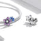 925 Sterling Silver Butterfly Flower Beads For Diy Bracelets & Necklaces