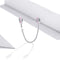 925 Sterling Silver Heart Safety Chain For Diy Bracelets & Necklaces