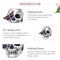 925 Sterling Silver Retro Skull Beads For Diy Bracelets & Necklaces