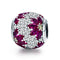 925 Sterling Silver Spring Flower Beads For Diy Bracelets & Necklaces