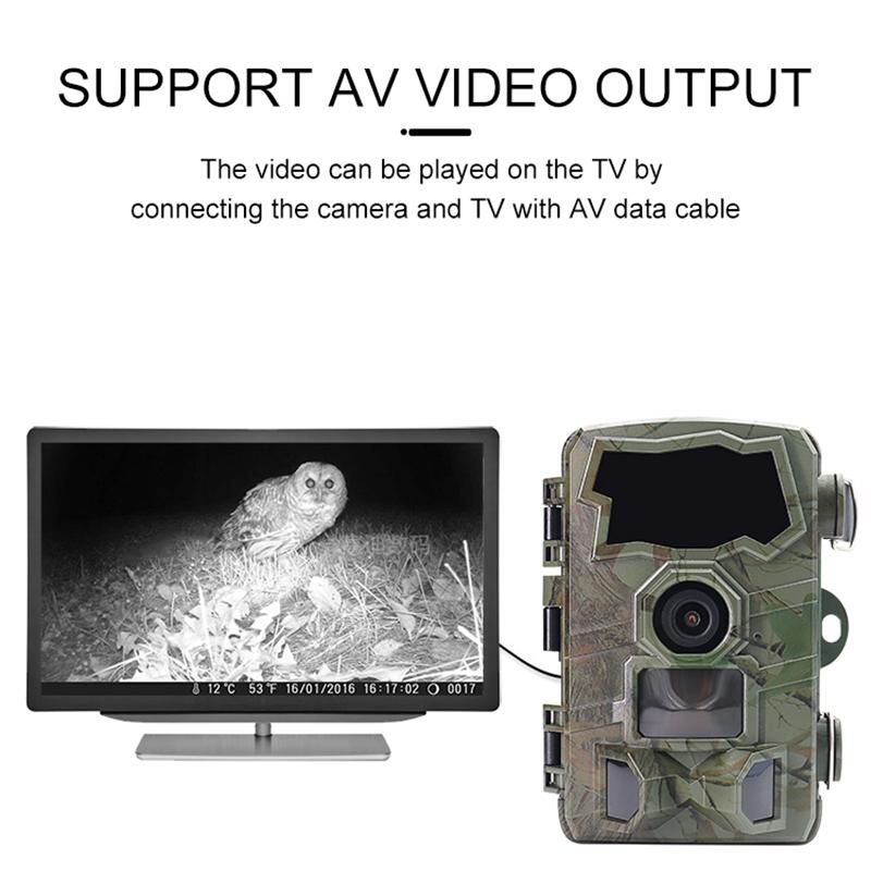4K Wifi Hunting Trail Camera With 2.4 Tft Screen