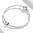 925 Sterling Silver Pet Imprint Beads For Diy Bracelets & Necklaces