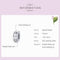 925 Sterling Silver Zircon Beaded Bracelet Accessories