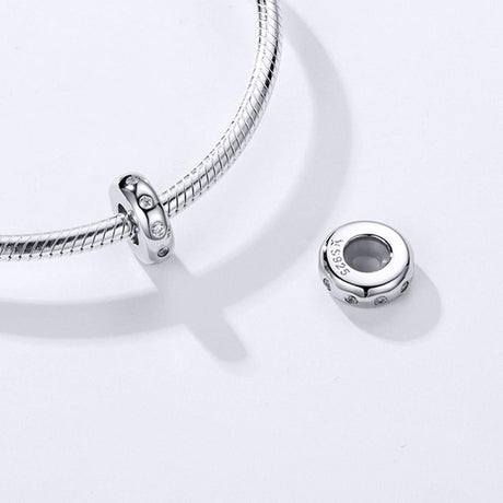 925 Sterling Silver Zircon Beaded Bracelet Accessories